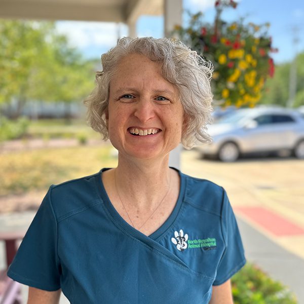 Dr Wood smiling